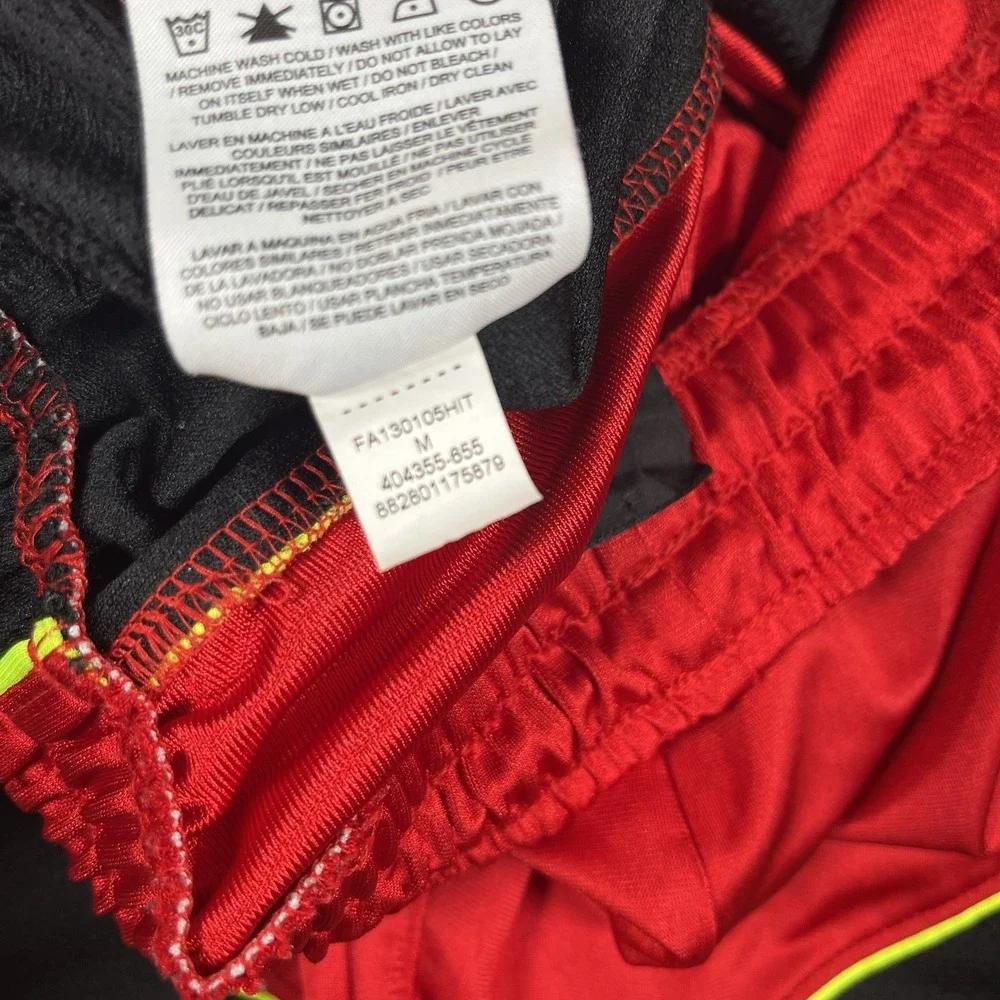 Jordan Black Red‎ Volt 2013 Men's M Dazzle Basksetball Shorts 404355-655